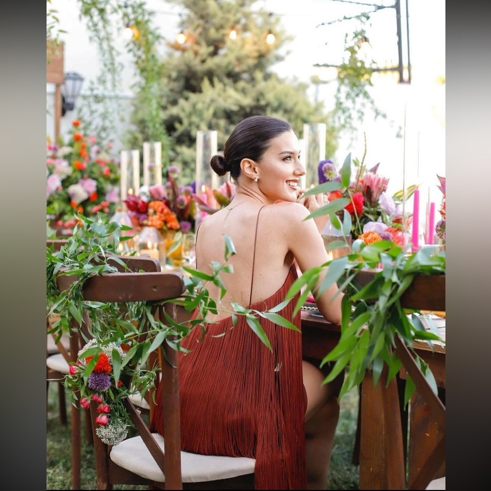 Zara strappy fringed dress 2712/835 286/019 - Picture 12 of 12